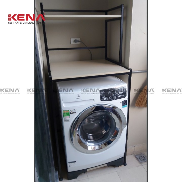 Kệ Máy Giặt Máy Sấy 2 Tầng KENA KMG 1001-2 Kiểu dáng sang trọng hiện đại tiết kiệm không gian tối đa | BigBuy360 - bigbuy360.vn