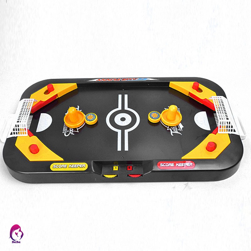 ♦♦ 2 In 1 Mini Hockey Soccer Game Arcade Style Ice Hockey Table Play Family Interactive Sports Kids 