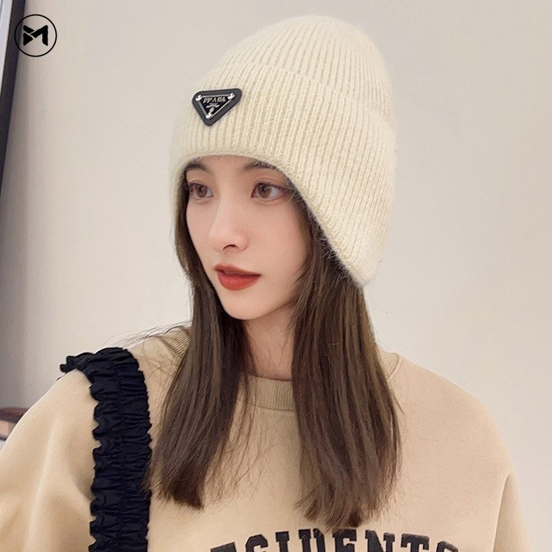 Mũ Len Trùm Tai Giữ Ấm Mùa Thu Đông Dành Cho Cặp Đôi