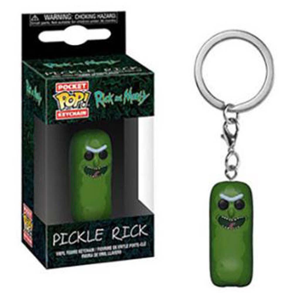 Móc khóa hình nhân vật hoạt hình Rick và Morty 5cm