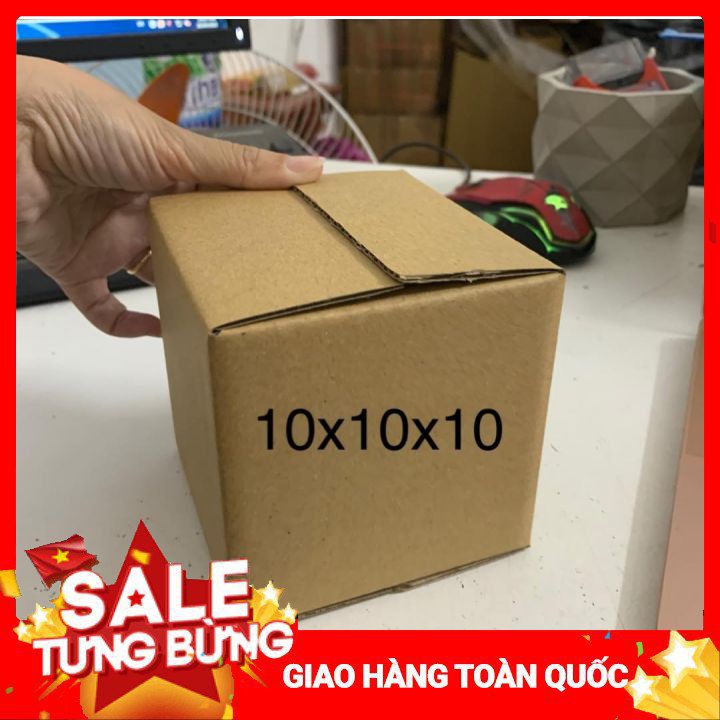 Hộp Carton 10x10x10 / Thùng Carton / Thùng Giấy Đóng Hàng Tiện Lợi