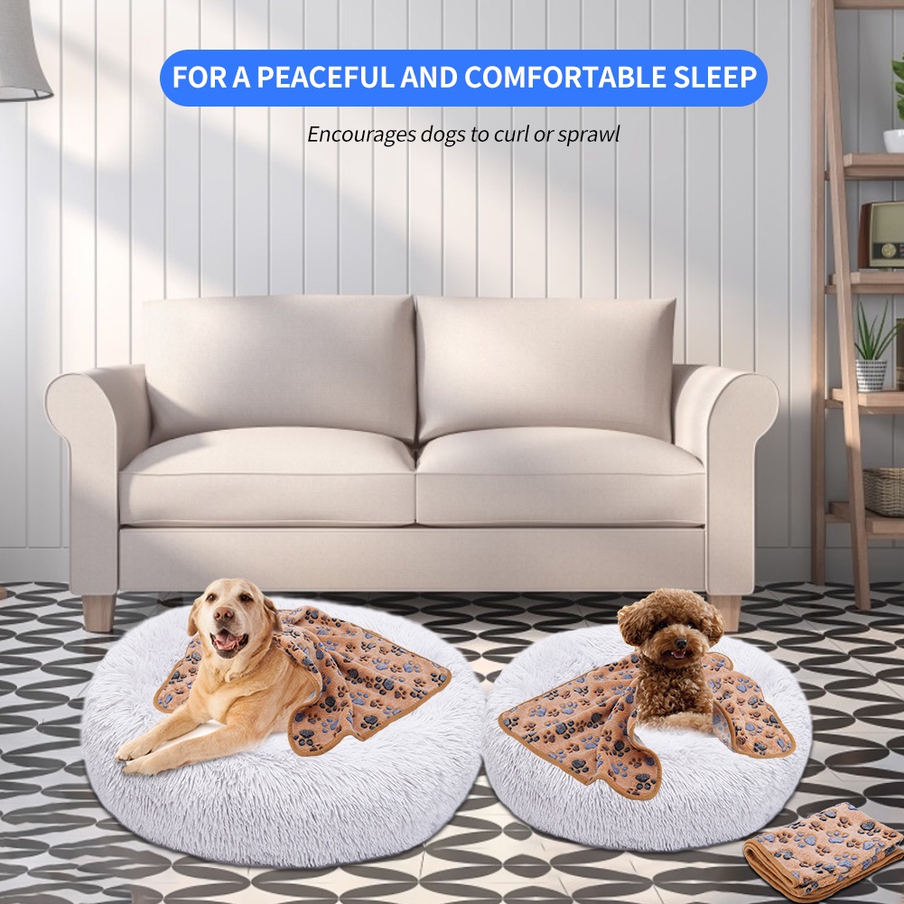 Chăn Nỉ Dày Dặn Mềm Mại Giữ Ấm Cho Thú Cưng 40*60CM