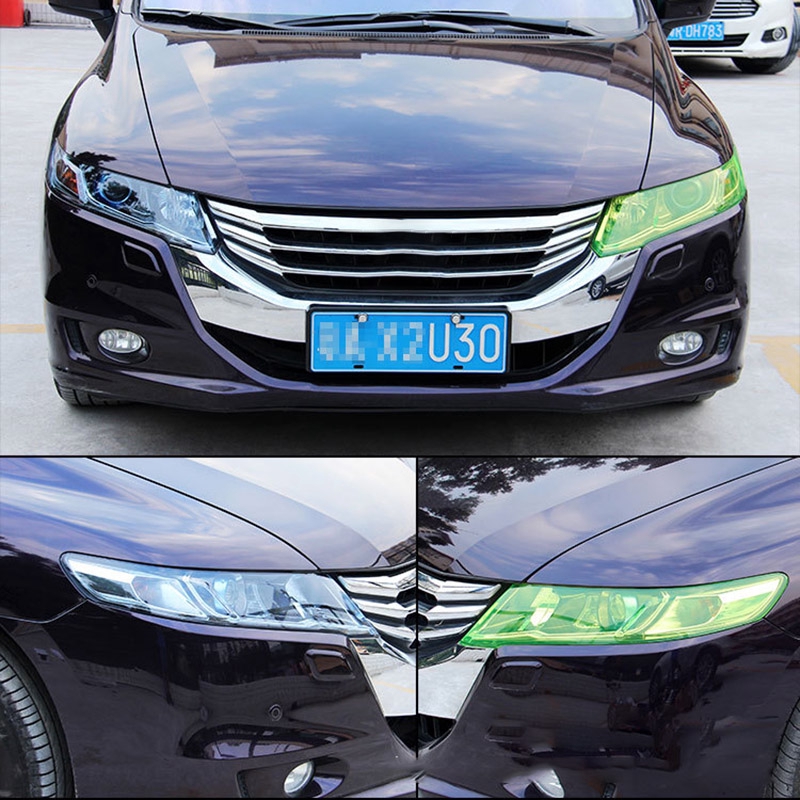 Cuộn giấy dán bảo vệ đèn xe hơi nhiều màu sắc