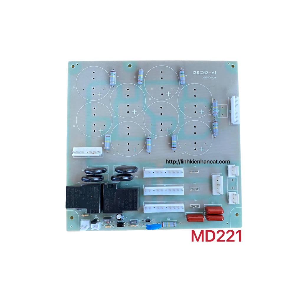 Bo Mạch Máy Hàn MD221 - Bo Nguồn 8 Tụ
