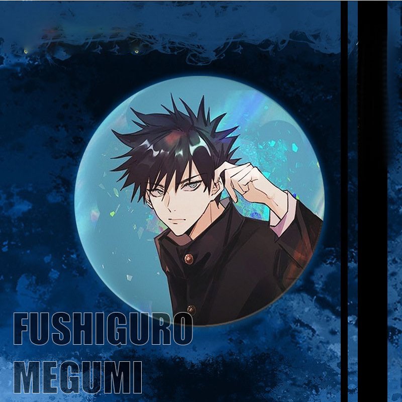 Huy hiệu cái áo IN HÌNH Jujutsu Kaisen Chú thuật hồi chiến anime chibi dễ thương xinh xắn