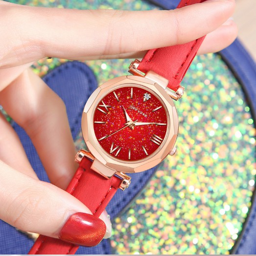 ĐỒNG HỒ NỮ DÂY DA GENEVA DÂY DA LỘN GE2 MẶT SỐ LA MÃ CỰC ĐẸP | BigBuy360 - bigbuy360.vn