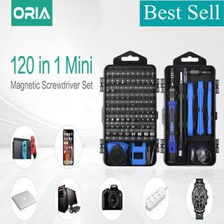 Bộ tua vít sửa chữa điện thoại thông minh 120 trong 1 kèm 101 đầu vít chuyên dụng