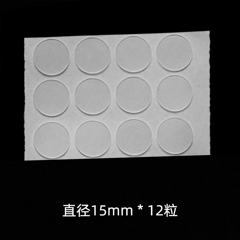 Keo hai mặt trong suốt hình tròn cỡ lớn không để lại dấu vết chuyên dụng dán bong bóng