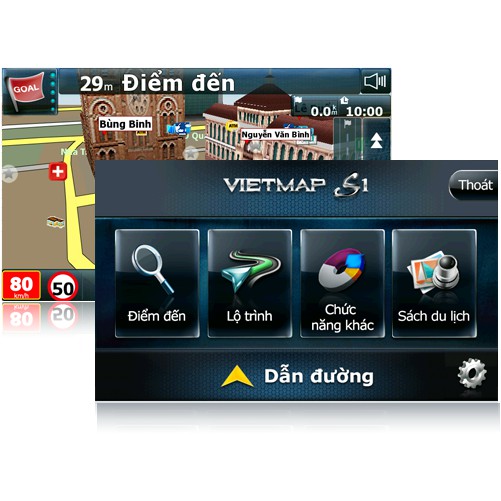 Thẻ dẫn đường Vietmap S1 cho DVD Ô Tô