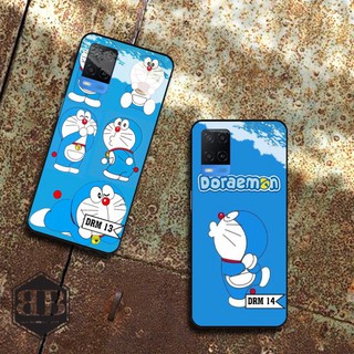 Ốp lưng kính cường lực Oppo A54 ( 4G ) doreamon thần kỳ