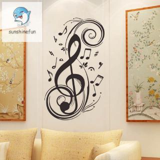 Decal Dán Tường Nốt Nhạc Đơn Giản