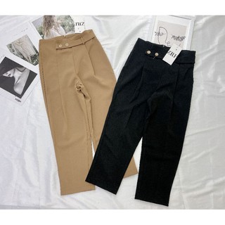 QUẦN BAGGY XẾP LY CẠP CAO PHỐI 2 CÚC