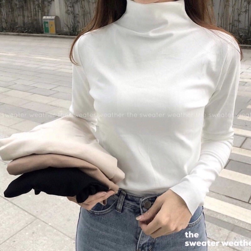 Áo thun giữ nhiệt trơn 5 phân