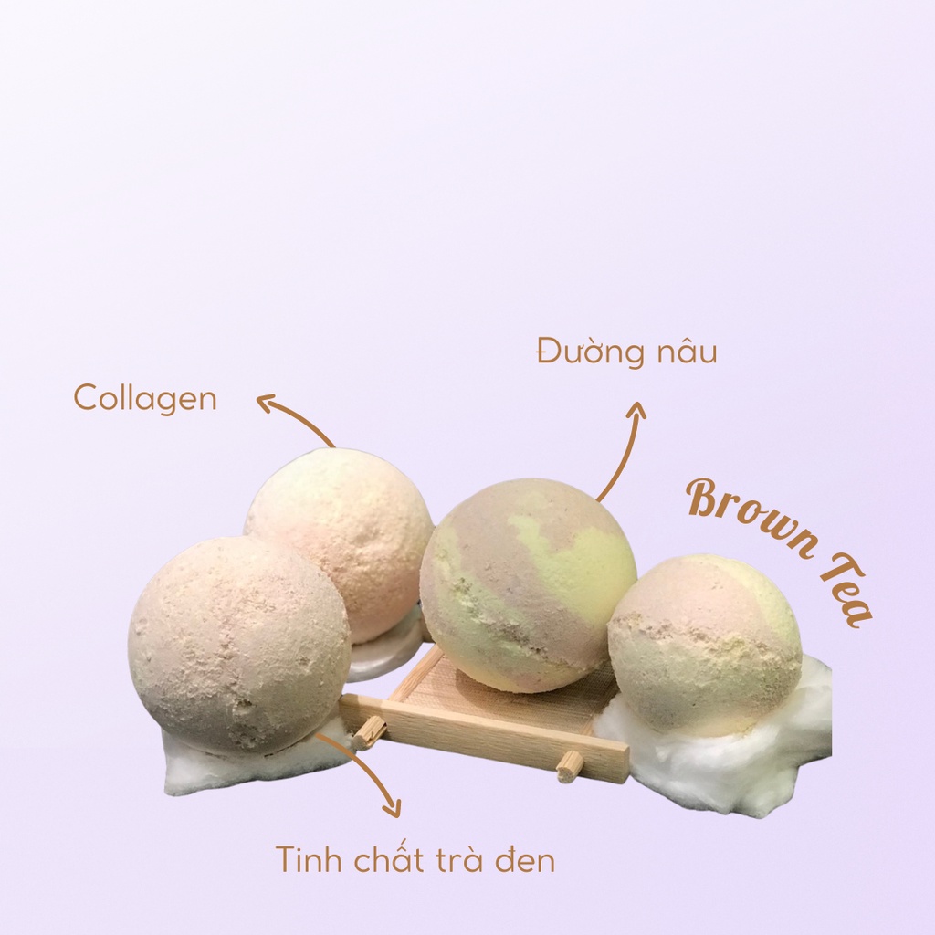 BROWN TEA [Labbi] Bath bomb / Bom tắm/