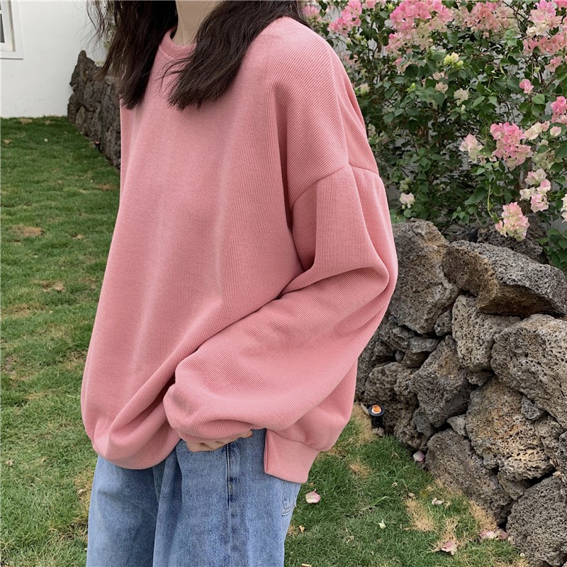 Áo thun unisex màu trơn thời trang