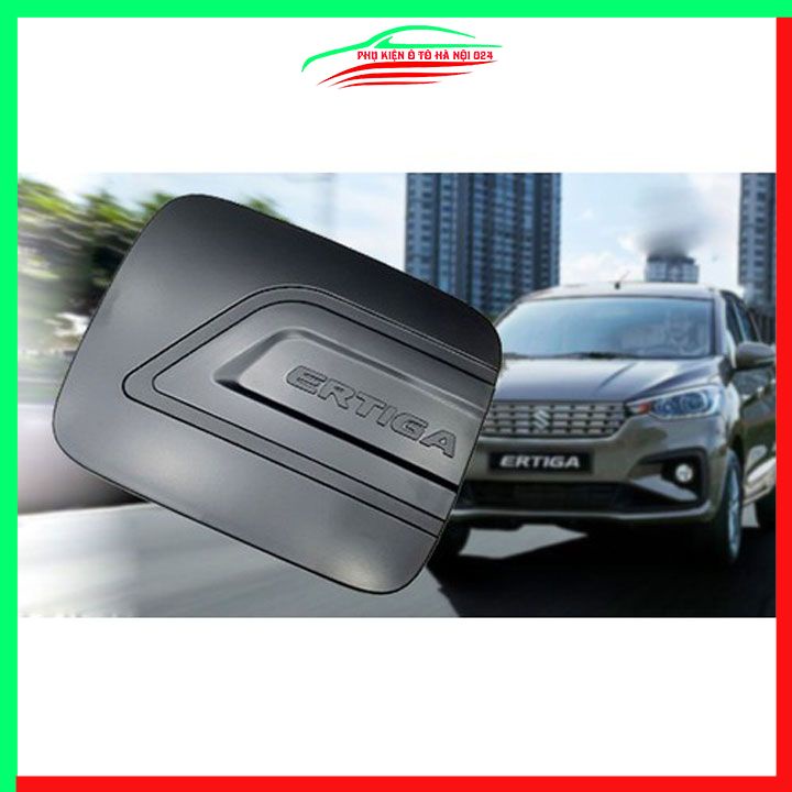 Ốp nắp xăng Ertiga nhựa đen bảo vệ chống trầy trang trí ô tô