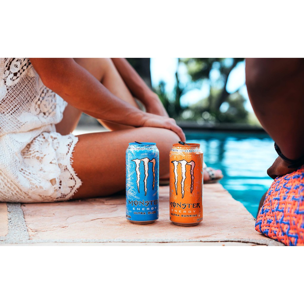 (7 vị) Nước tăng lực Monster Energy lon 473ml (Hàng Mỹ)