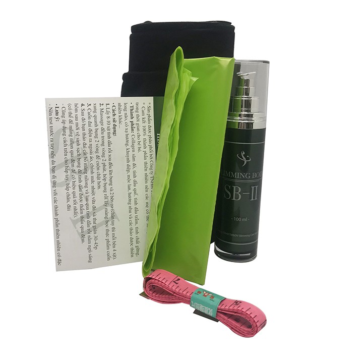 Bộ Ủ Nóng Tan Mỡ Slimming Body 2, Bộ Đai Ủ Quấn Nóng Chính Hãng Giúp Đào Thải Mỡ Thừa, Định Hình Eo Thon Gọn
