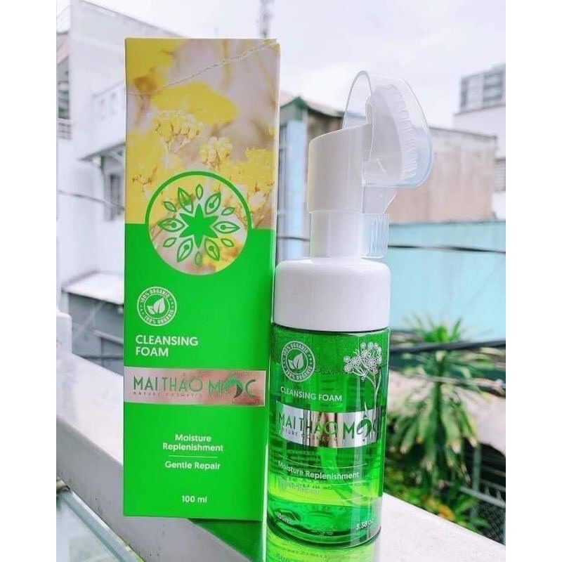 bộ DR mai diệt mụn tận gốc (sữa rửa mặt + serum )