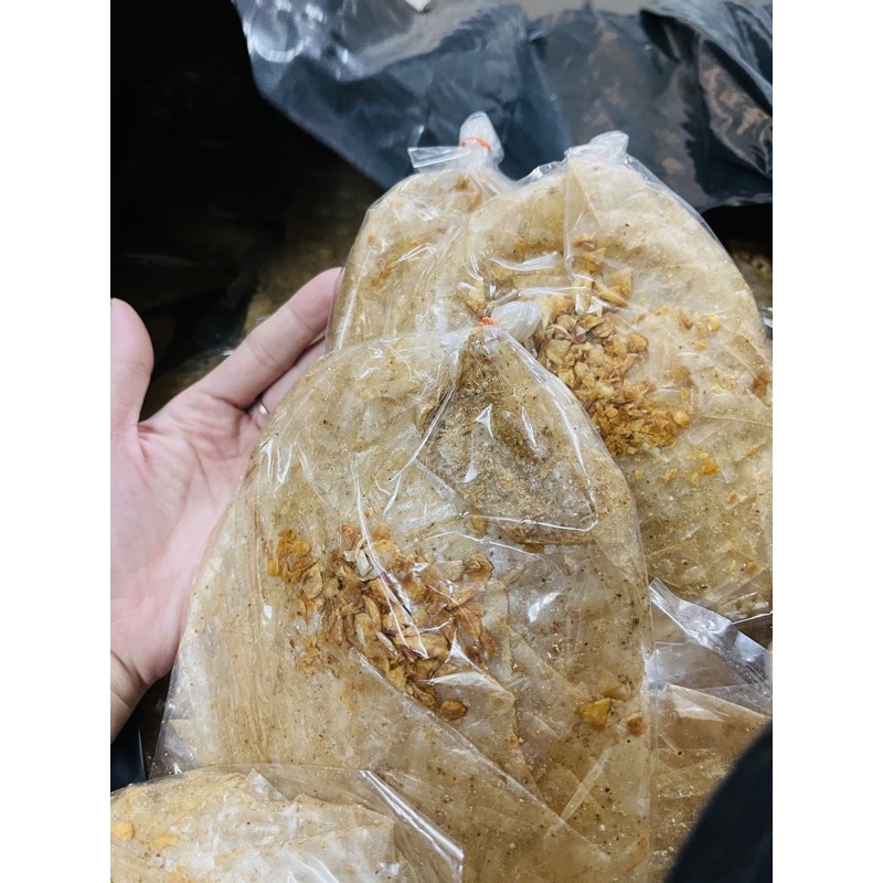 Sỉ 50b bánh tráng Muối Tỏi xike siêu cay ngon nhất [ bịch to 50gr ko phải loại mini 20gr]
