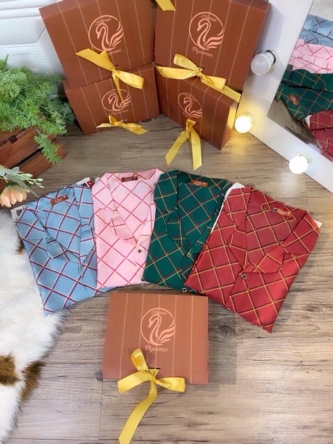 Đồ Ngủ Lụa Áo Cộc Quần Cộc hàng quảng châu | BigBuy360 - bigbuy360.vn