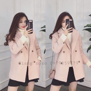 Áo dạ hồng