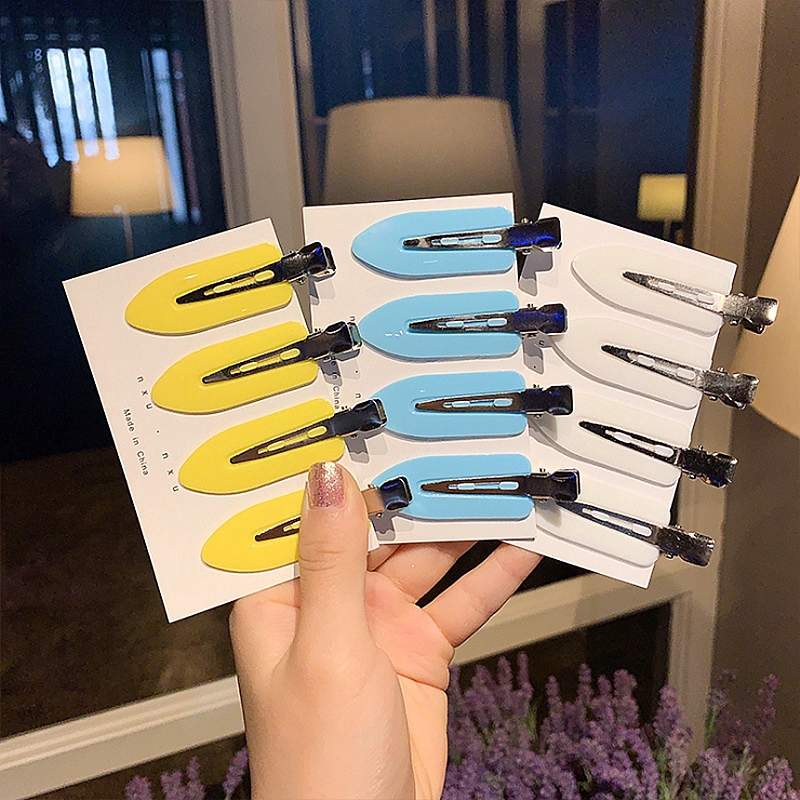 Set 4 Kẹp Tóc Tạo Kiểu Thời Trang Cho Nữ