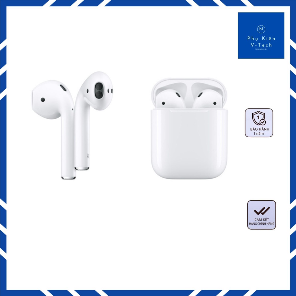 Tai nghe bluetooth/ AirPods 2 cao cấp định vị Đổi tên dùng cho IOS và Androi ( bảo hành 12 tháng )