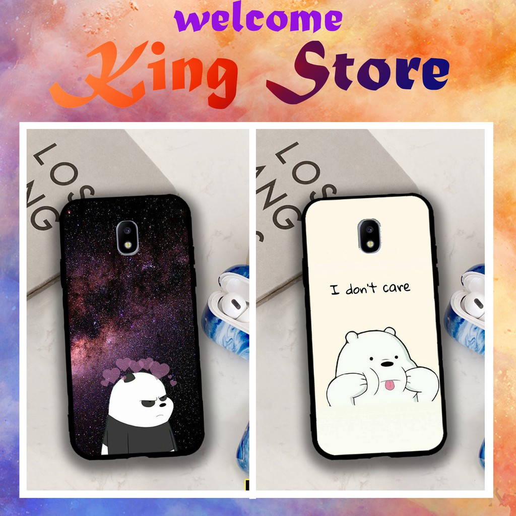Ốp lưng Samsung ốp lưng samsung j3-2016/j3 pro in hình gấu bear mập  siêu đẹp, độc, lạ_KINGSTORE.HN_Ốp SS J310/J330