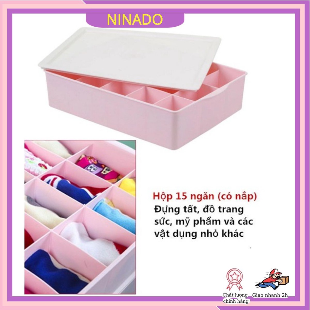 Khay Đựng Đồ Lót và Tất 15 Ngăn HomeStar