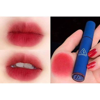Son kem 3ce vỏ xanh velvet lip tint , đỏ đất , siêu đẹp siêu lì mới 2020
