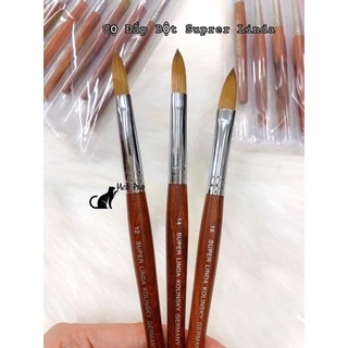 Cọ đắp bột Super Linda cán gỗ đắp móng