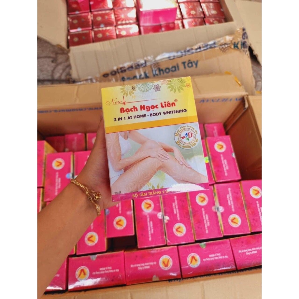 Tắm Trắng Bạch Ngọc Liên 2in1 at home