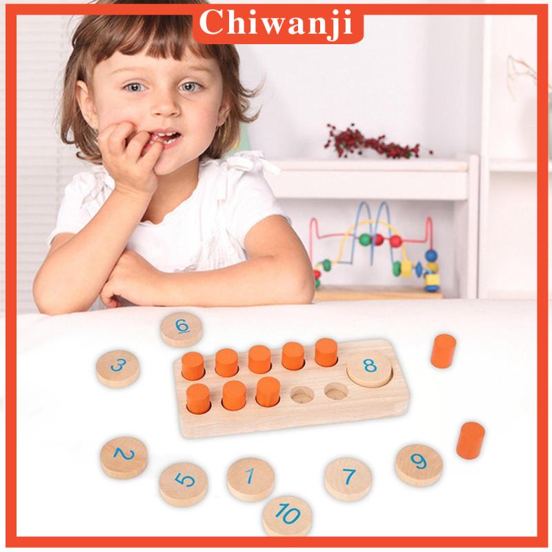 Bộ Đồ Chơi Tập Đếm Bằng Gỗ Cho Bé