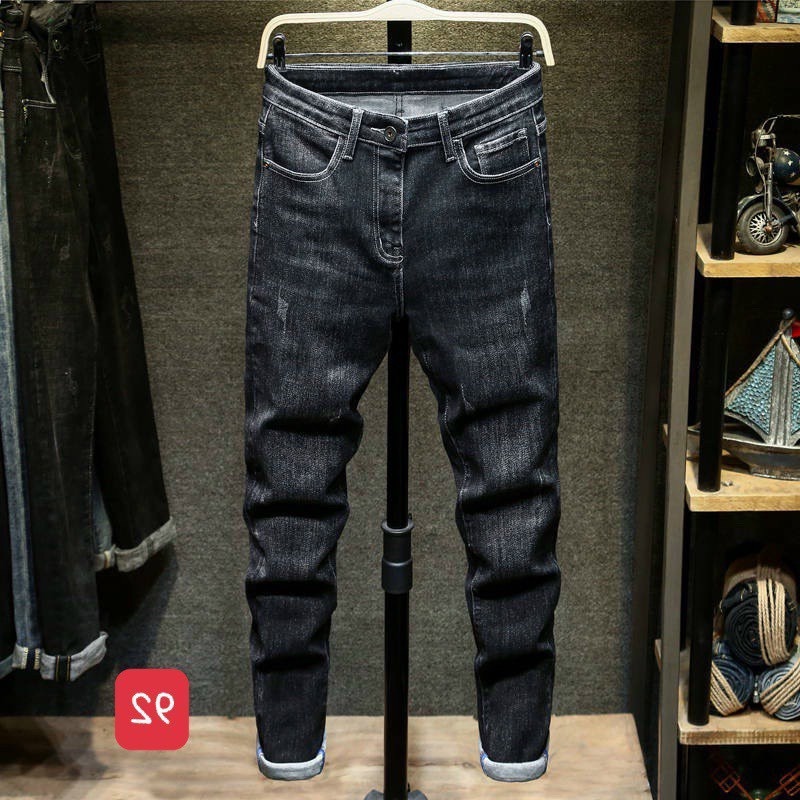 Quần jean nam xước cao cấp-chất bò co dãn 4 chiều-from chuẫn thời trang Lady-Hn Store88 q23