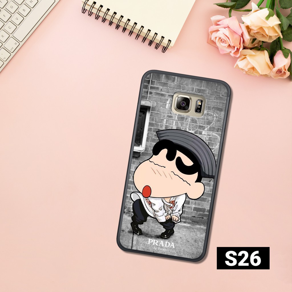 [RẺ VÔ ĐỊCH] ỐP LƯNG SS S6 S6 EDGE S7 S7 EDGE IN HÌNH SHIN CẬU BÉ BÚT CHÌ SIÊU CUTE -  SIÊU RẺ - SIÊU BỀN - SIÊU ĐẸP