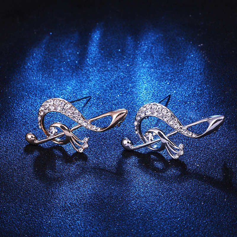 Ghim Cài Áo Hình Giấy Ghi Chú Phong Cách Anh Quốc Cho Nam