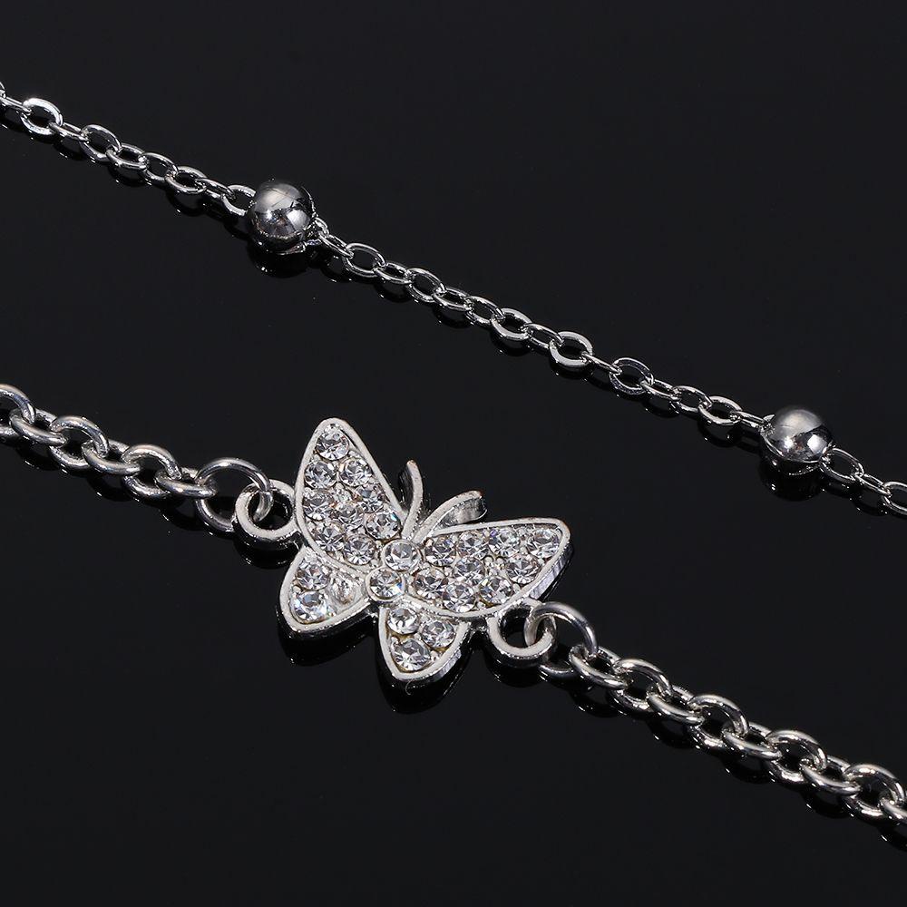 Vòng Tay Chuỗi Hạt Trái Tim Dễ Điều Chỉnh Thời Trang Mùa Hè Cho