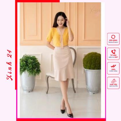Chân Váy Đuôi Cá công sở, Chân Váy hàng thiết kế phong cách Hàn Quốc | BigBuy360 - bigbuy360.vn