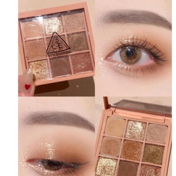 Phấn Mắt 9 ô 3CE Mood Recipe Eye Color Pallete - Over Take
