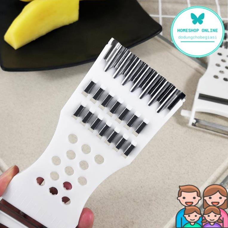 Dụng cụ bào nạo gọt rau củ đa năng, mài phomai đa năng nhiều màu HOME SHOP ONLINE