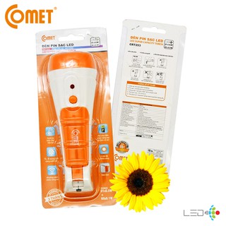 Đèn pin sạc LED Comet CRT253 (Cam)
