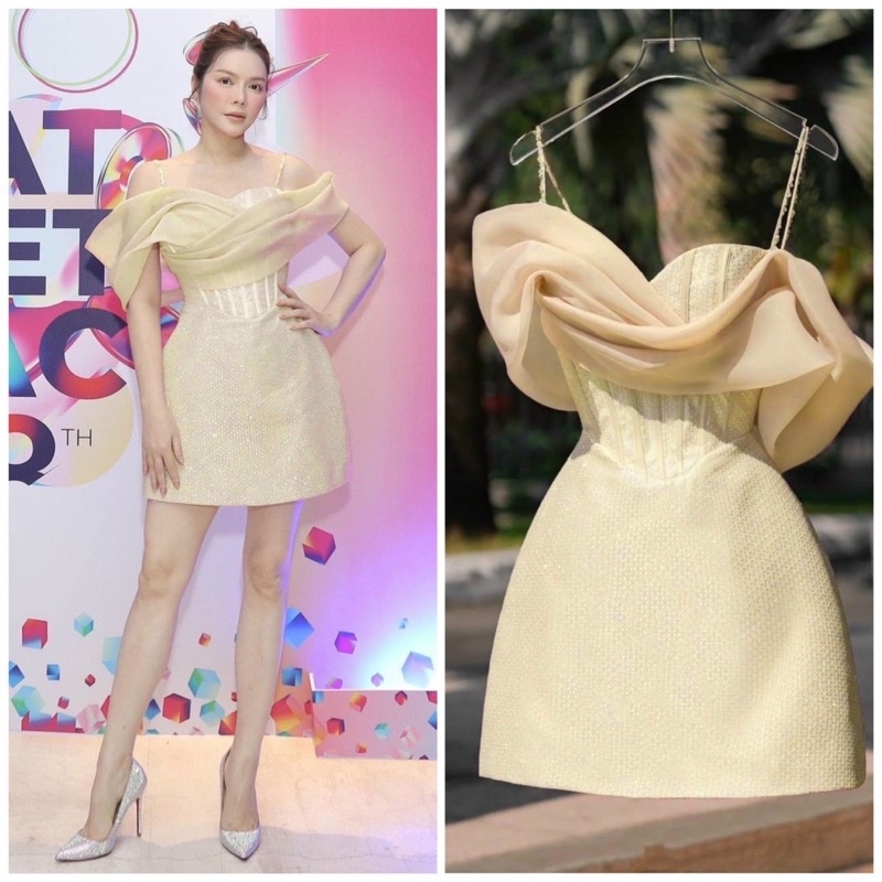 Đầm xoè mini dáng A bẹt voan mỹ trơn đơn giản TRIPBLE T DRESS - size S/M/L -MS223Y