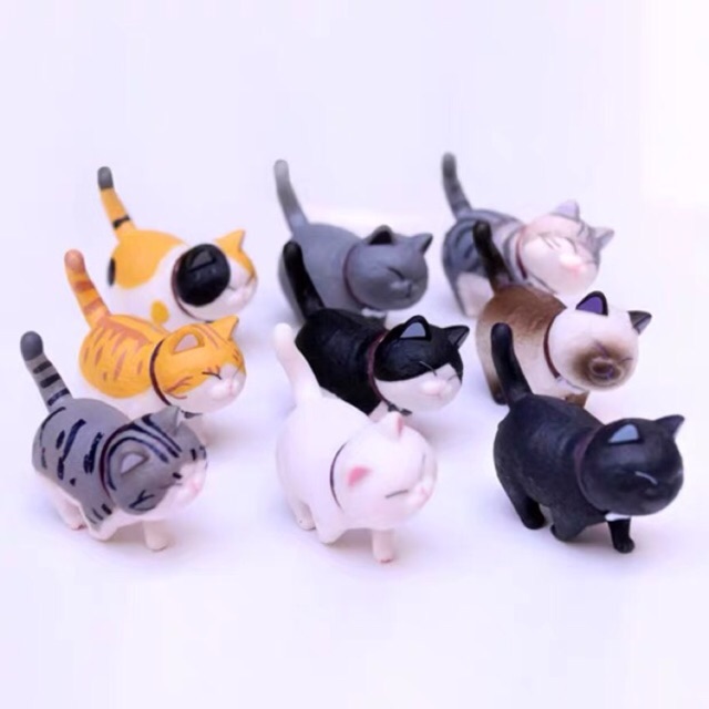 Mô hình mèo size nhỏ 3.5cm - Hàng Lẻ