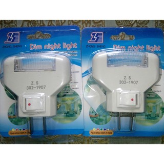 Combo 2 đèn ngủ 1W Gartim - Màu ánh sáng : Trắng