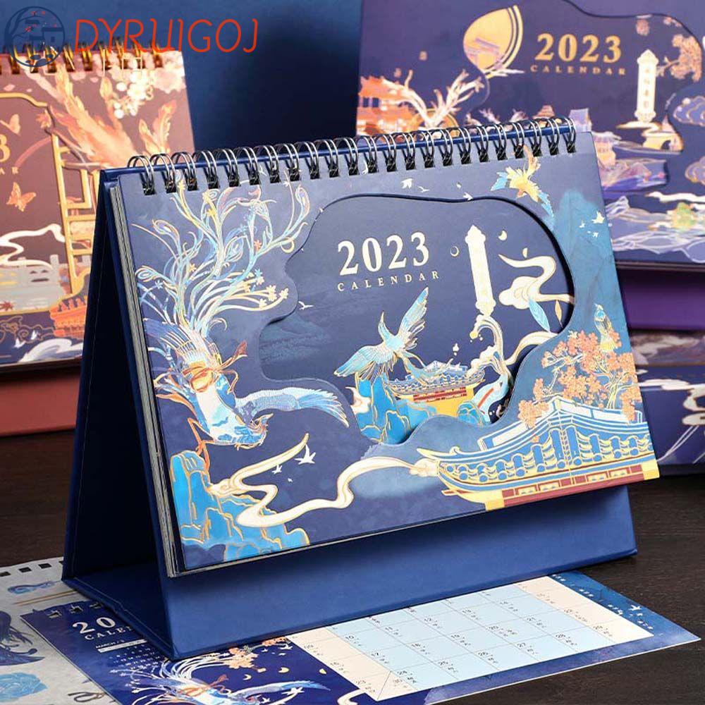 Lịch 2023 Để Bàn Phong Cách Trung Hoa