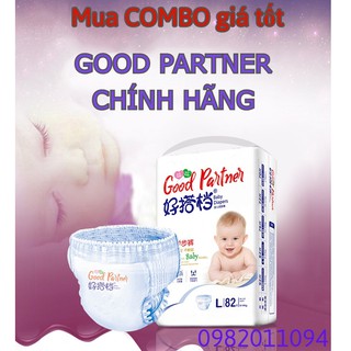COmbo 2 bỉm Quần/Dán Good Partner Size S112/M92/L82/XL76/XXL72 Nội Địa Trung Nhập Khẩu Chính Ngạch