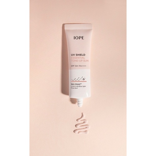 [ IOPE ] Kem chống nắng nâng tone UV Shield Esential Tone-Up Sun SPF 50+PA++++