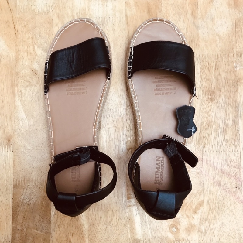Sandal đế cói HUMAN xuất xịn