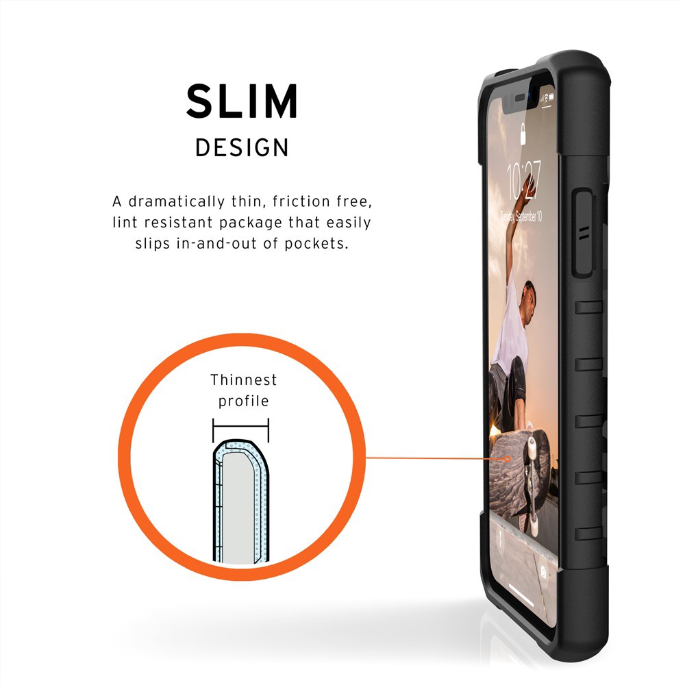 UAG Ốp Lưng Họa Tiết Rằn Ri Bảo Vệ Cho iPhone 11 pro 6 6S 7 8 plus X XS XR MAX